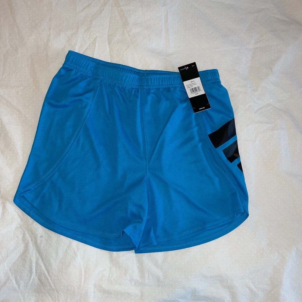 Girls Adidas shorts.  Size XL.  NWT.  Blue